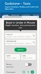 Mobile Screenshot of godstonetaxis.co.uk